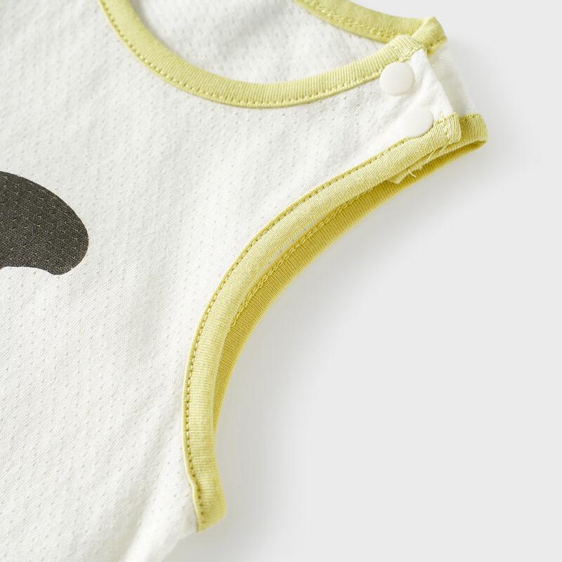 Tongtai Baby Sleeveless Jacquard Romper