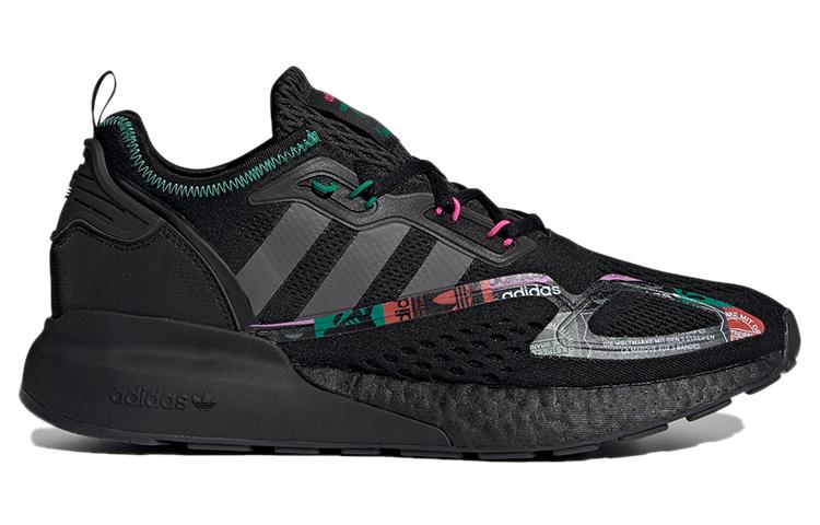 adidas Zx 2K Boost 'Черный Ярко-зеленый' GX2719