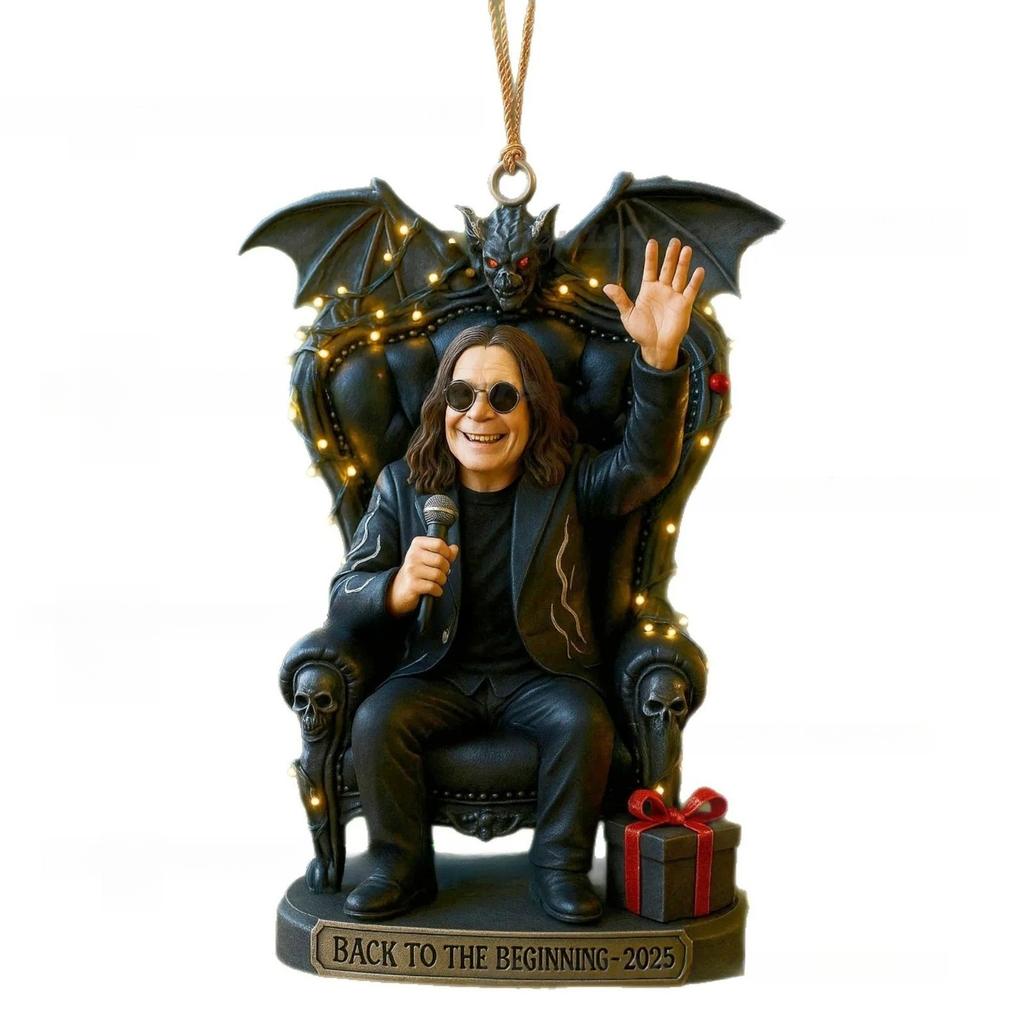 Новое Горячее Украшение на Хэллоуин Реквизит для Вечеринки Подвесное Оззи Осборн Возвращение к Началу Декорация Сцены Аксессуары для Вечеринки