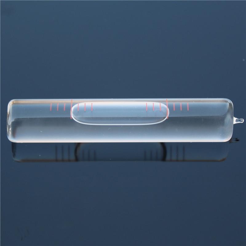 High-precision Glass Level Bubble Tubular Spirit Level Blister Beads Vials Diameter 13mm