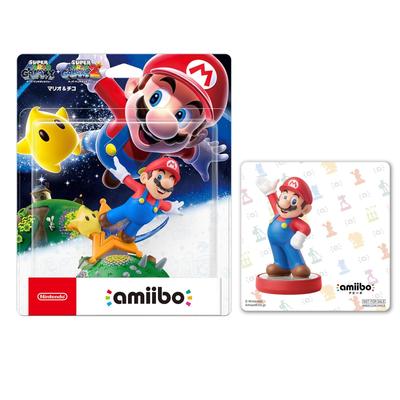 Amiibo Марио Лума Марио Оригинальная наклейка в комплекте & (Супер Серия) Бонус