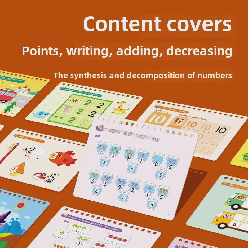 Saalin Math Training Cards: Educational Toys for All Ages, Family Edition, Pre-Primary To Primary School Transition