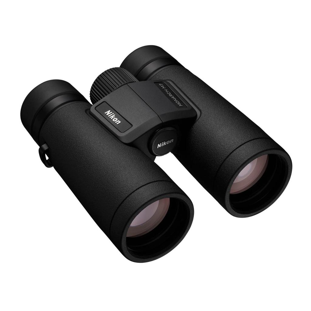 Nikon MONARCH M7 10x42 Binoculars Waterproof Fogproof Rubber Armor ED Glass Wide Field of View Oil-Repellent Coating Locking Diopter Official Model