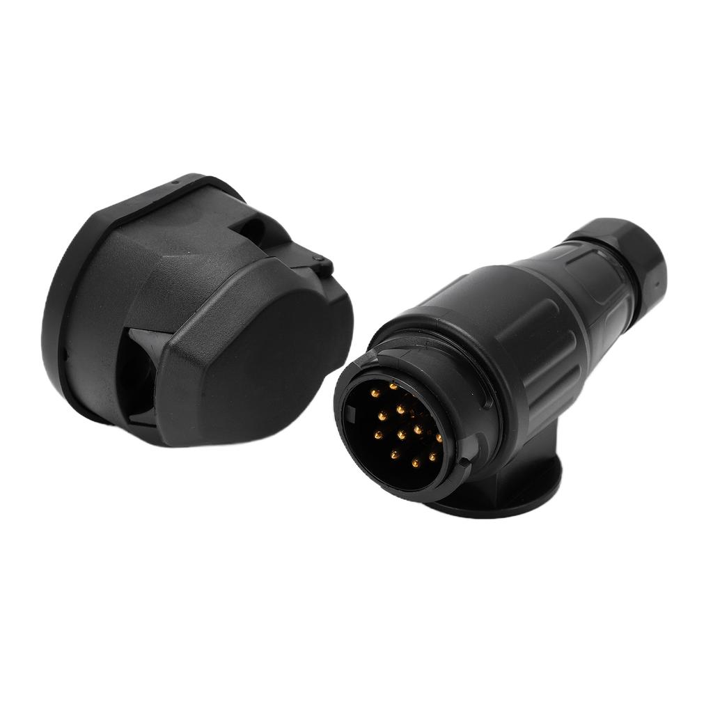 Адаптер прицепа 12 В 13-контактный Универсальный штекер прицепа для аксессуаров для прицепов