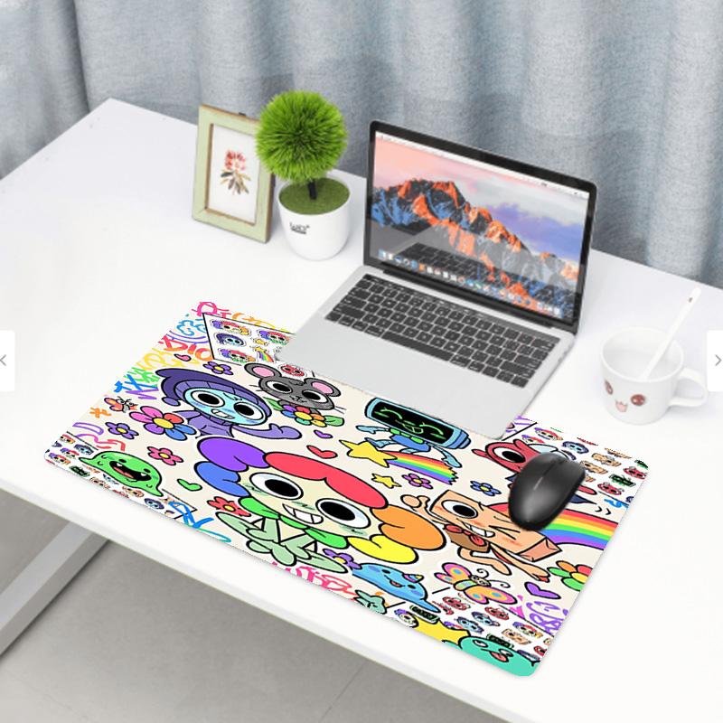 Коврик для мыши Dandy's World Print, противоскользящий коврик для клавиатуры на рабочий стол, для ПК, ноутбука, игр, работы, повседневного использования, классный праздничный сюрприз