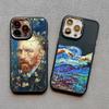 Силиконовые чехлы для телефона с художественной росписью для iPhone 11 12 13 14 15 Pro Max X XS XR 7 8 Plus SE 2020 15 14 Plus Ударопрочный чехол