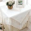 Jacquard Table Cloth Manteles Bordados Wedding Home Decoration Embroidered Lace Cloths Round Tablecloth Cover