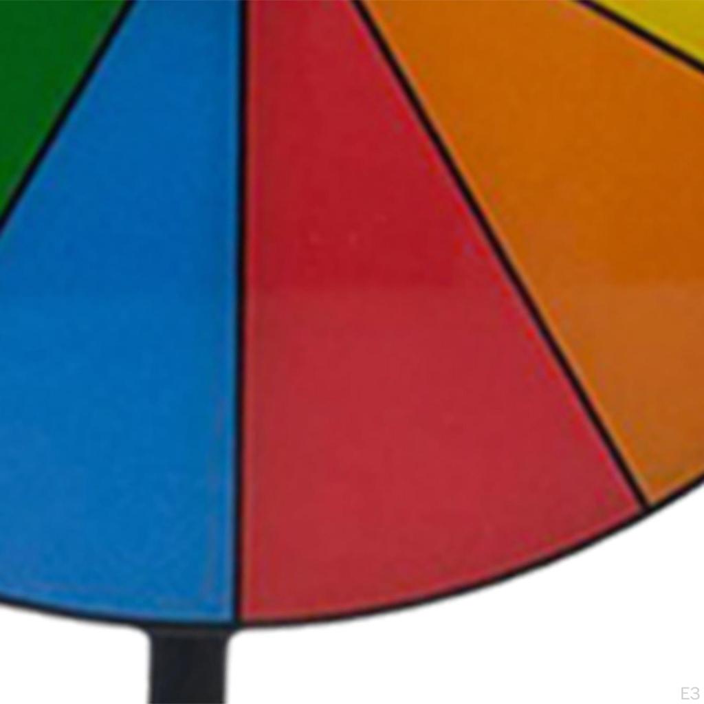 20cm Dry Erase Rotating Prize Wheel Portable Multipurpose with Stand for Trade Show