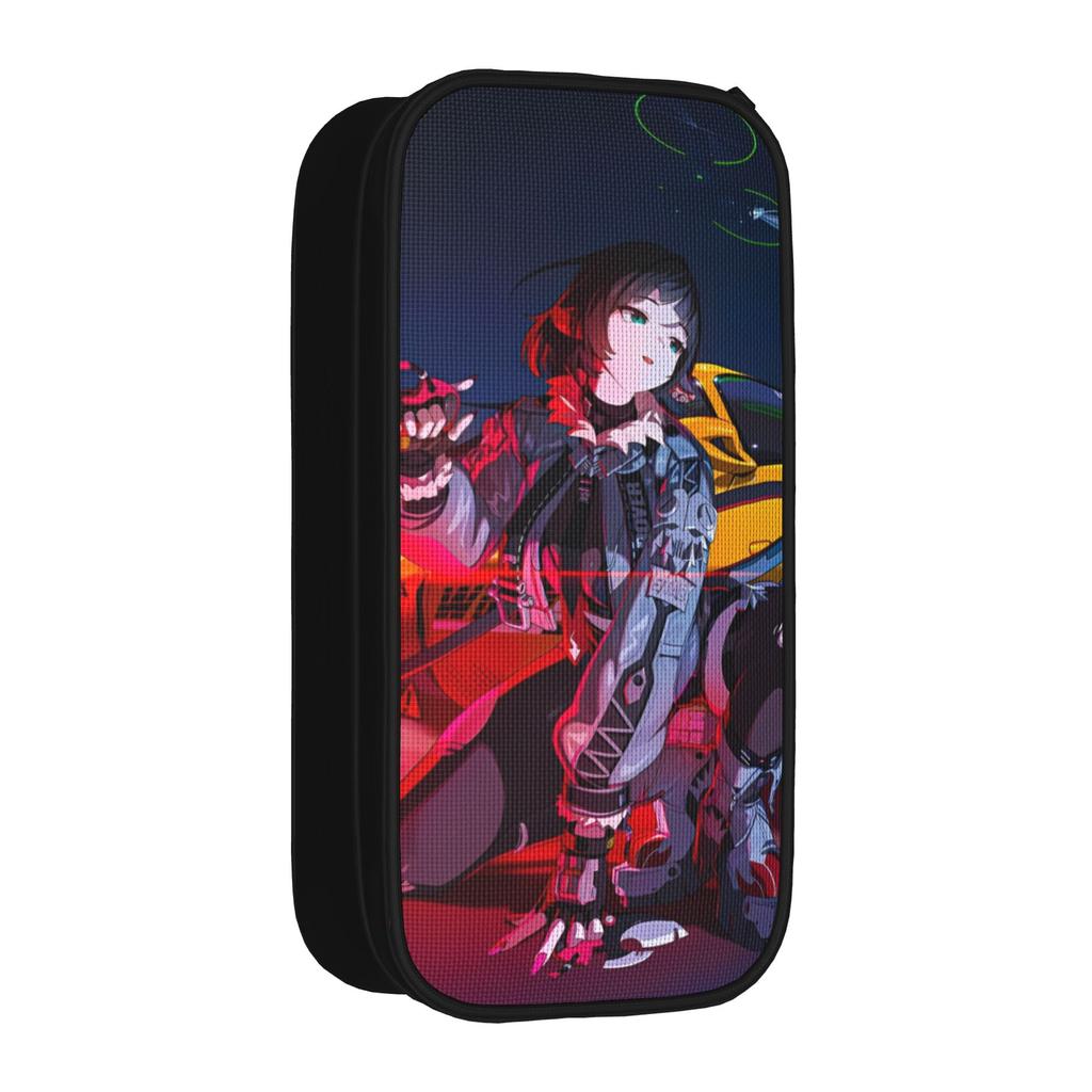Fun Zenless Zone Zero Pencil Cases Video game Billy Pencilcases Pen Box Large Storage Bag Students Zipper Accessories