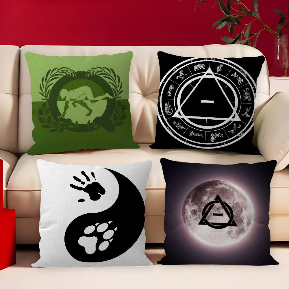 Therian Delta Logo Personalized Pillow Cover Kids Bedroom Wild Party Decor Pillowcase kid Birthday shower Gift