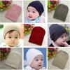 Brand New Baby Hats Beanies Winter Warm Girl Boy Toddler Infant Kids Children Cute Hat Cap Unisex Solid Knitted Beanie Gift
