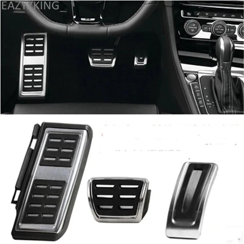 Car Pedals For Skoda KAMIQ Combi SCALA Octavia Rapid Superb Karoq Kodiaq 2017 - 2020 LHD AT MT Pedal Pad Cover