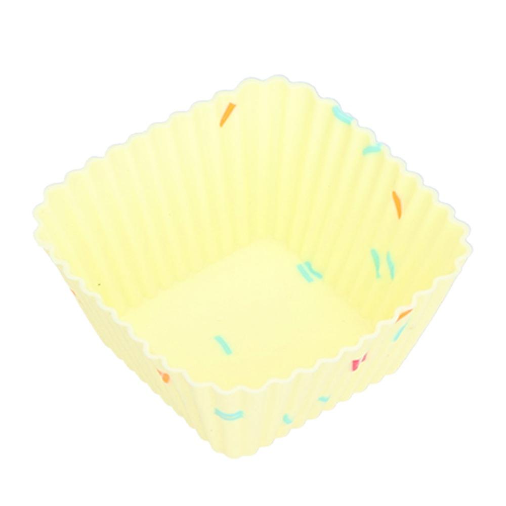 20pcs Silicone Material Non-Stick Baking Molds Non Stick Reusable Baking Cups Cupcake Making