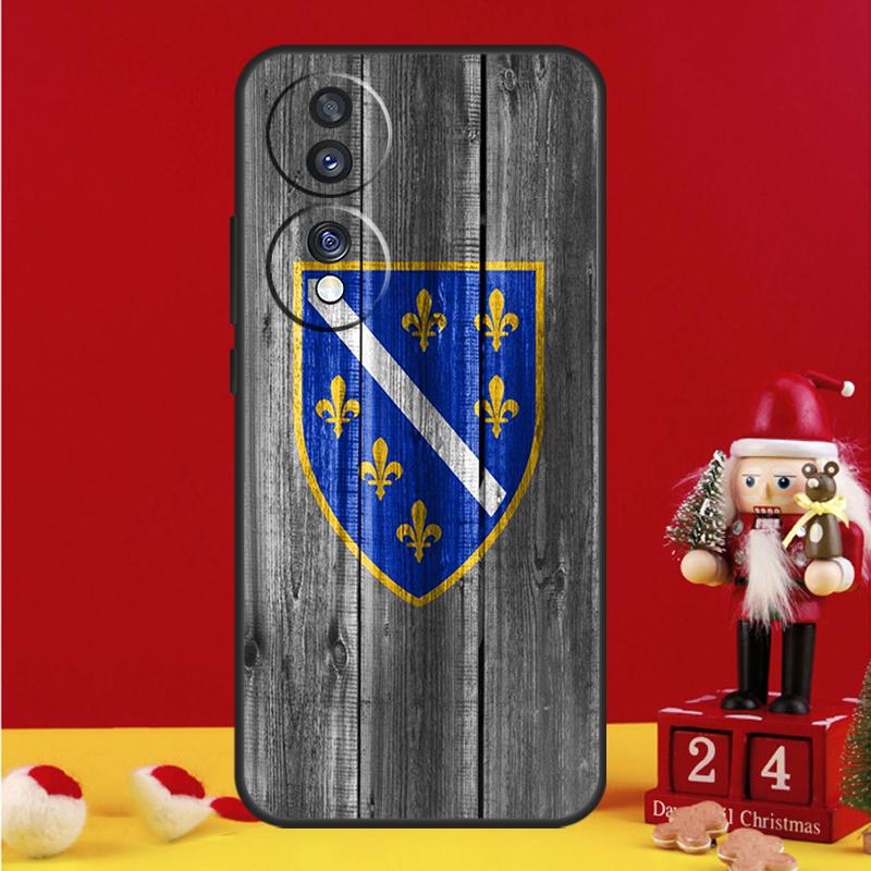 Чехол с флагом Боснии и Герцеговины для Honor Magic 7 6 8 Pro Honor Win X9a X9b X9c X9d X8c X8b 50 70 90 200 400 Lite Чехол