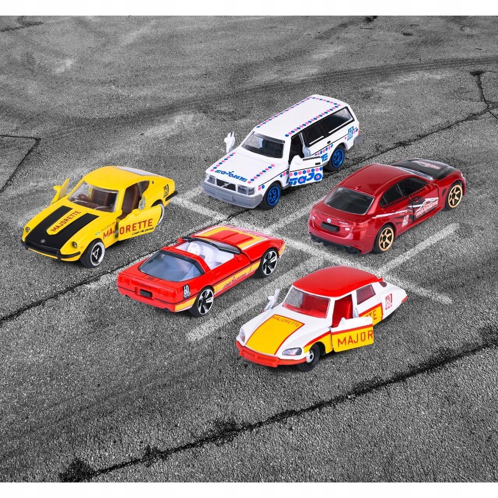 MAJORETTE 60-LECIE 5PAK POJAZDÓW 4718