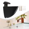 Glass Shelf Bracket Holder Support Easy To Install Clamp Wall Mounted for Office