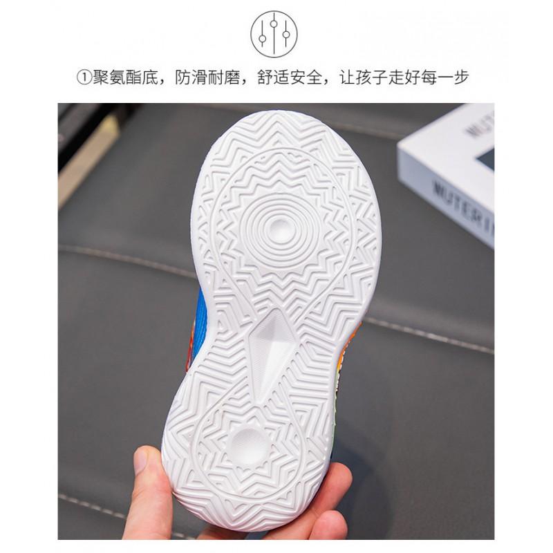 Boys Light-Up Cartoon Sneakers Breathable Mesh Running Shoes Kids Ages 4-16