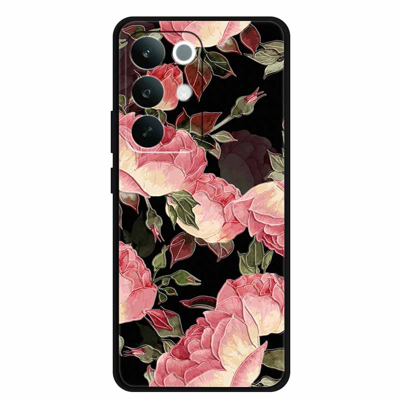 3D чехол-дракон для OPPO Realme C85 4G 15X 5G Рельефный чехол-бампер Силиконовый мягкий чехол для телефона C 85 15 X Тисненые цветы Funda