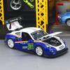 Porsche 911 GT3 RSR Match Version Моделирование Литые игрушечные машинки Звуки и свет Инерционный автомобиль 1:32 Сплавная Модель Суперкара