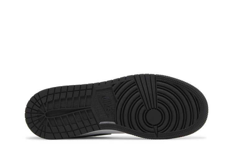 Jordan 1 Низкий Белый Черный (GS) кроссовки