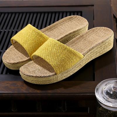 Новые домашние тапочки на высоком каблуке, домашние комнатные нескользящие резиновые тапочки с утолщенной подошвой, женские тапочки износостойкие