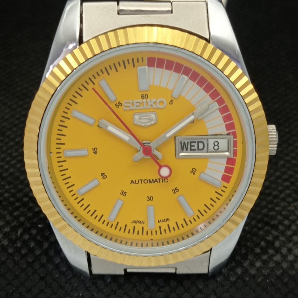 ВОССТАНОВЛЕННЫЕ ВИНТАЖНЫЕ МУЖСКИЕ ЧАСЫ SEIKO 5 AUTOMATIC PRESIDENT JAPAN 575b-a305008-9 SKU575b-a305008