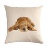 18 Inch Pillowcase Cute Dog Pattern Seat Sofa Bedroom Lumbar Cushion Cover Home Decoration Pillowcase