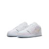 Air Jordan 1 Low SE GS Блестящий Swoosh Ретро Кроссовки FQ9112-100