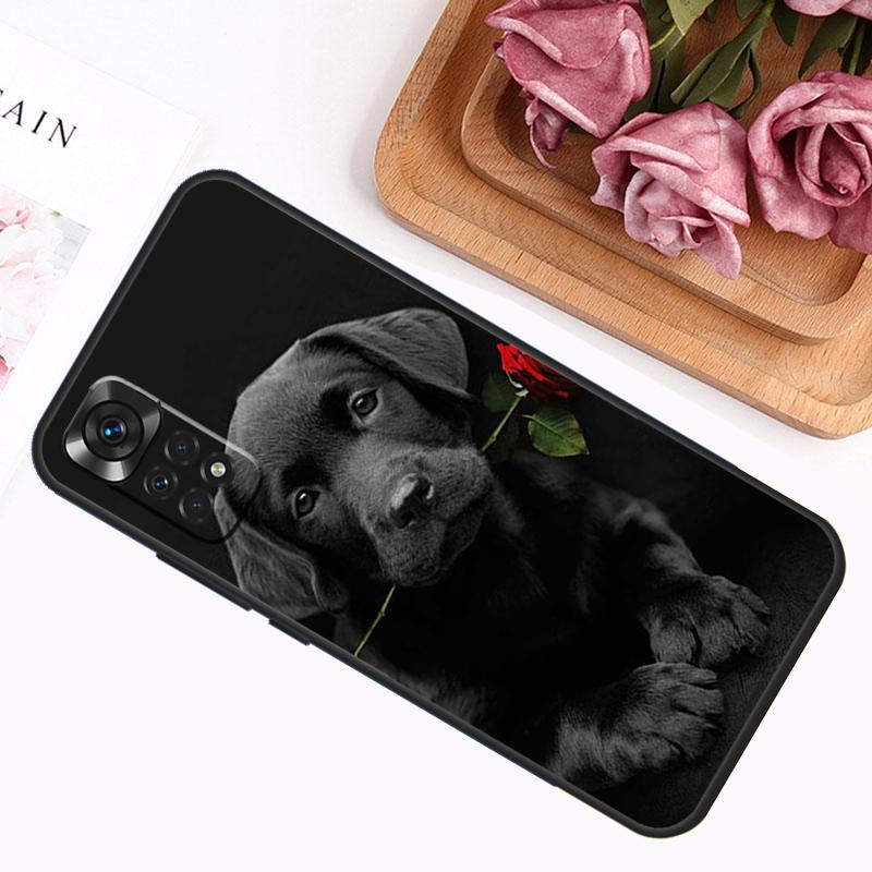 Labrador Puppy Dog Case For Xiaomi Redmi Note 12 8 9 10 11 Pro Note 12S 11S 10S 9S 9A 9C 9T 10A 10C 12C Cover