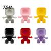 Nightstand Clock Holder 3D Printed Watch Charger Stand Robot Shaped Charging Cable Management Organizer Dock for Apple Series Ultra/SE/8/7/6/5/4/3/2/1