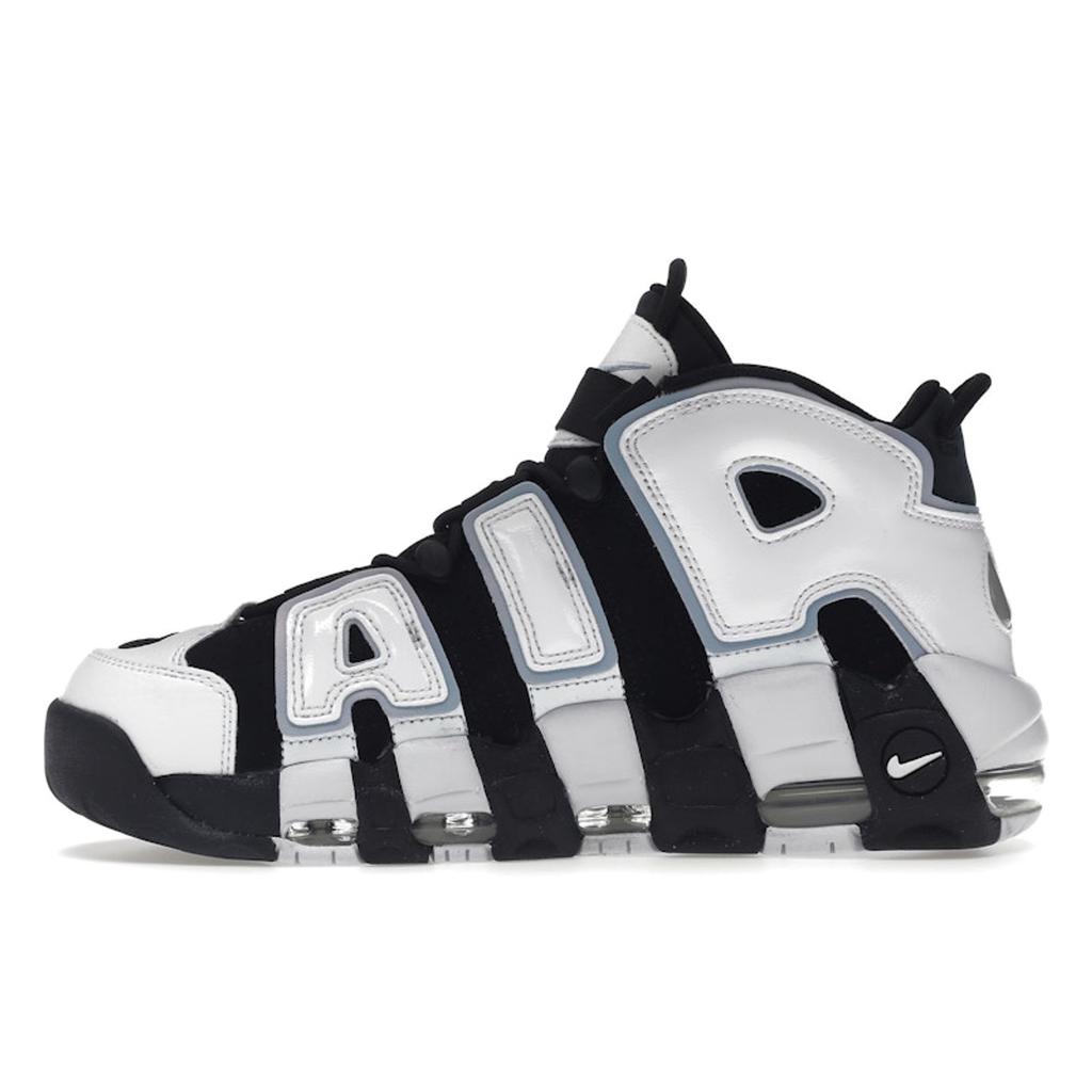 Nike Кроссовки унисекс Air More Uptempo Cobalt Bliss черно-белые многоцветные DV0819-001