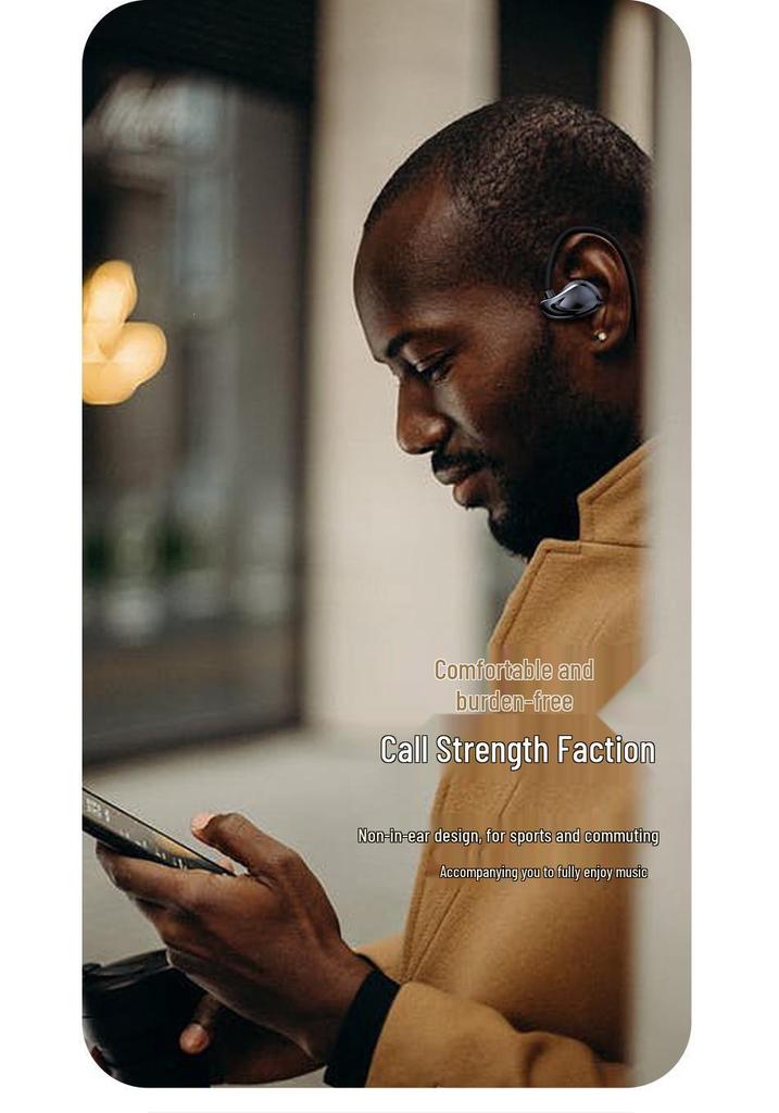 Беспроводные спортивные наушники-вкладыши Bluetooth с костной проводимостью