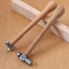 Ball Peen Hammer with Wooden Handle Heavy Duty Metalworking Hammer for Household Workshop Metal Forming Repairing Rivet