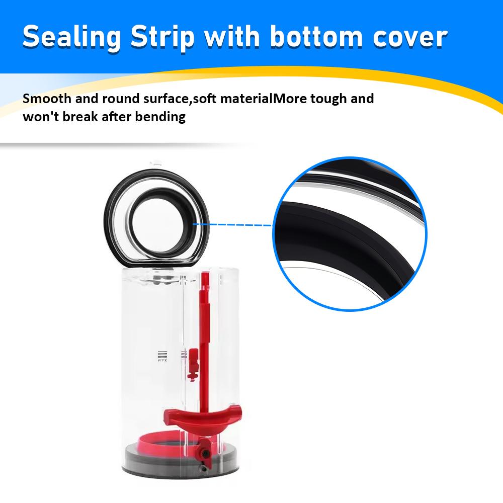 Dust Bin Lid For Dyson V6 V7 V8 V11 V10 V12 V15 Vacuum Cleaner-Top Fixed Sealing Ring Of Dust Bin Replacement Dust Collection