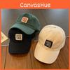 Chic Cap Baseball For Women Trendy Korean Style Ins Small Face Hat Summer Street Fashion Adjustable Fit Cotton Green Black White
