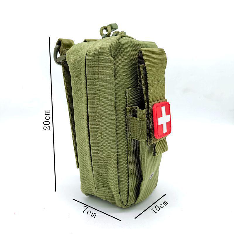 Portable Tactical MOLLE First Aid Kit Waist Bag