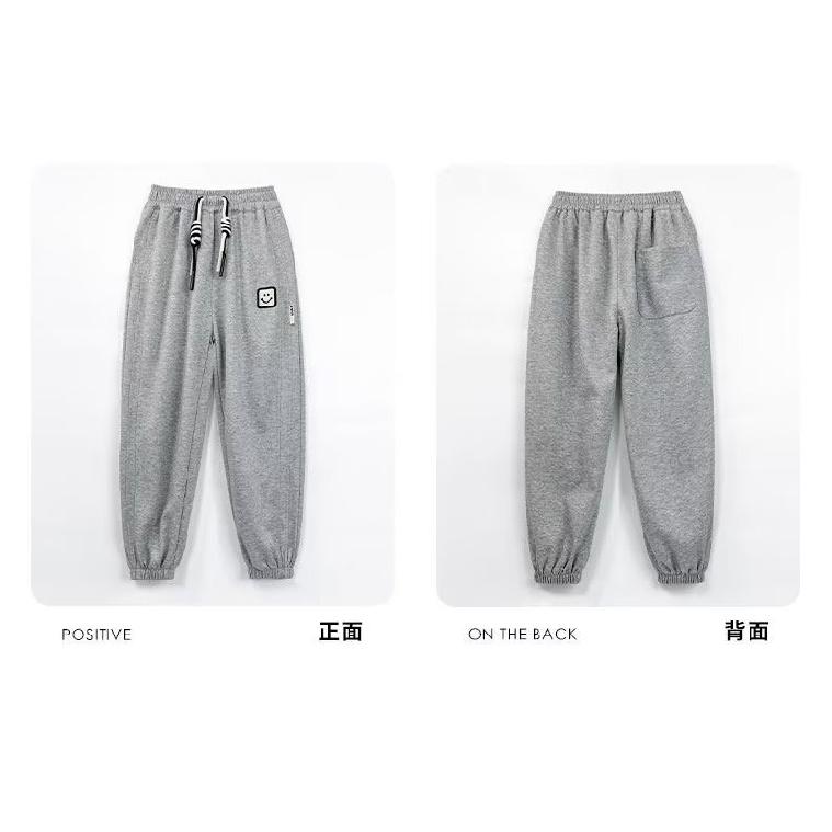 Boys' Pants Children's Sweatpants Spring and Autumn New Boys' Fried Street Children's Spring Clothes Casual Sports Trousers Tide