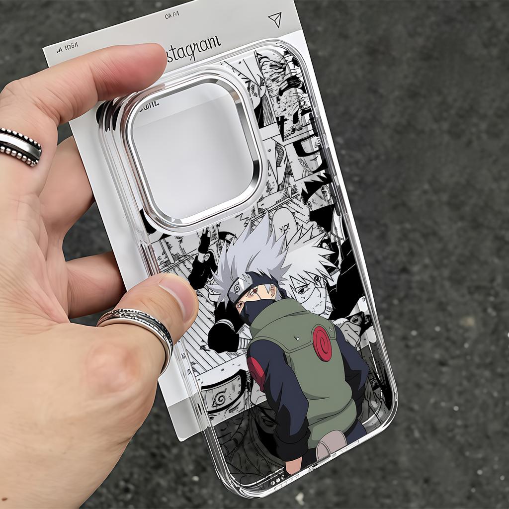 Anime Hatakes Kakashis Phone Case for Samsung Galaxy S26 S25 S24 S23 S22 S21 S20 Note20 FE Ultra Edge Plus 4G 5G Clear