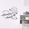 Cute Cartoon Clouds and Balloon Wall Sticker Removable Wall Paper Living Room Home Decoration