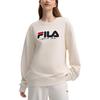 Fila Оригинальный свитшот флисовый свободного кроя Унисекс свитшот Паровой белый F51M449204F-IV