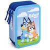 3 Tier Large Pencil Case Multi Compartment School Supplies Stationery Colouring Pens Pencils Sets