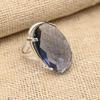 Iolite Gemstone Handmade 925 Solid Sterling Silver Jewelry Lavish Ring For Her