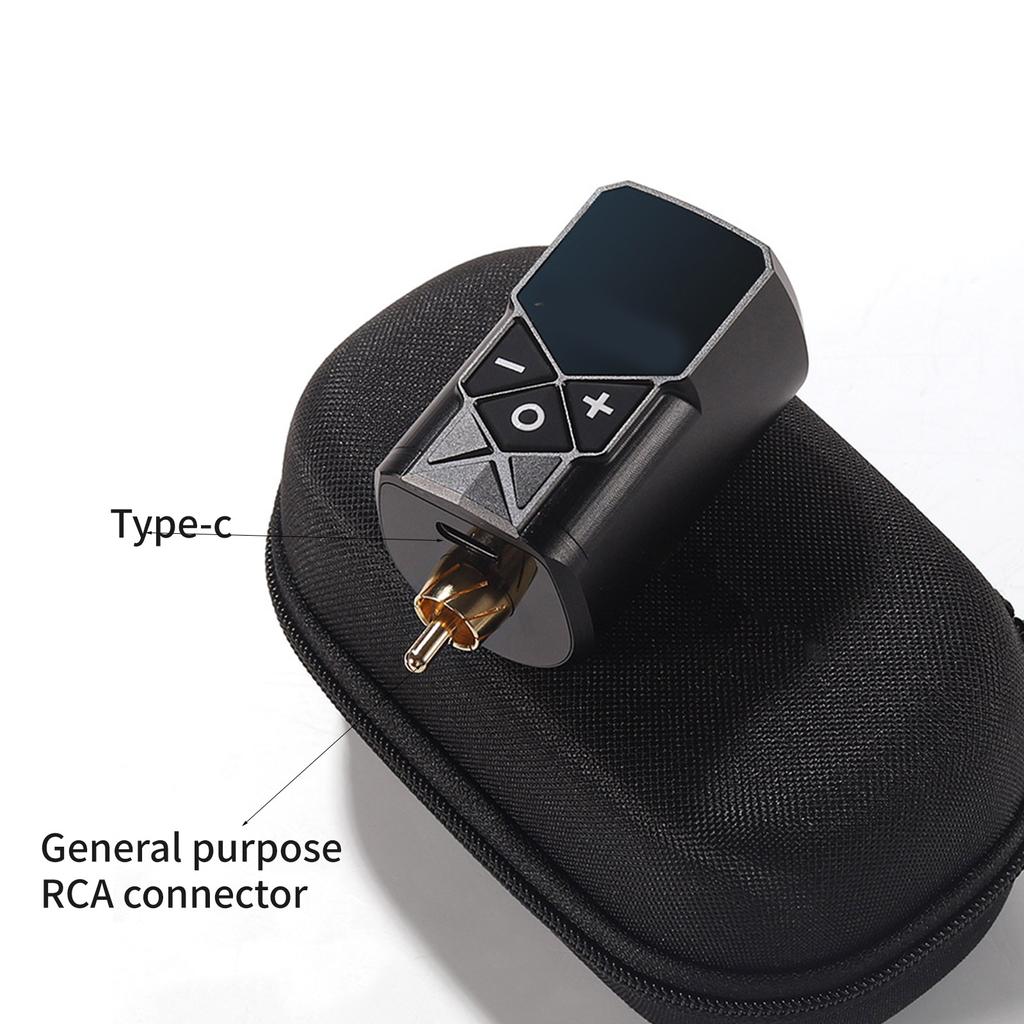 Татуированный блок питания Татуированная ручка Аккумулятор 2400 мАч Беспроводной Татуированный аккумулятор Блок питания RCA Интерфейс для художников