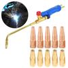 Welding Accessory Cutting Pure Copper Torch Tip Gas Brazing Torch Nozzle H01-2 Oxygen Welding
