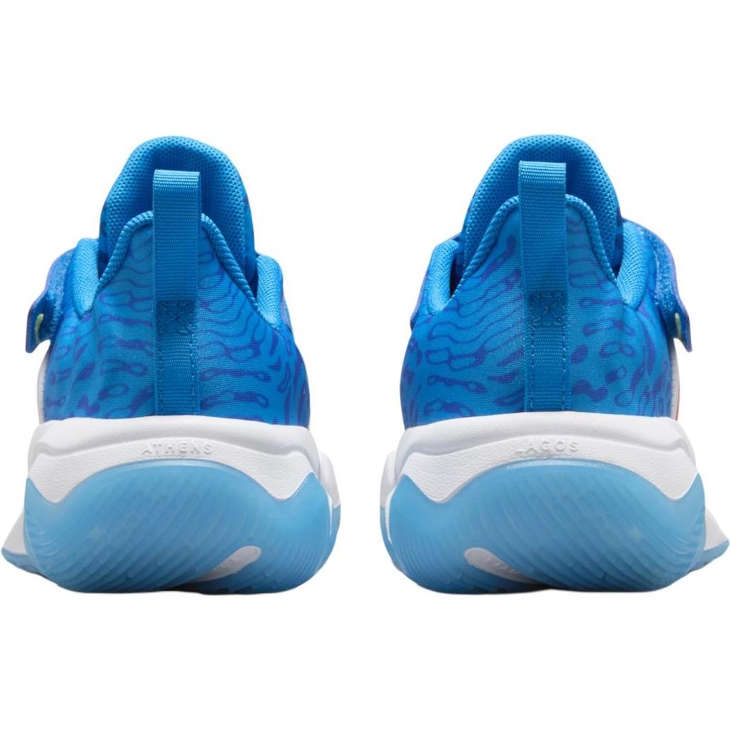 (PS) Nike Giannis Immortality 4 SE 'White Photo Blue Lemon' Kids' HF1182-100