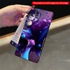 2DFlat Samsung phone case Vibrant Purple Blue Splash Abstract Design Applicable to Galaxy S23 S24 S25ULTRA S26 A12 A14 A15 A16 A54 A55