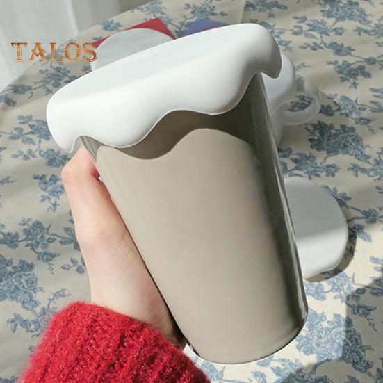 Cup Cover Flexible Dust-proof Reusable Durable Glass Mug Tea Coffee Lid Home Supply