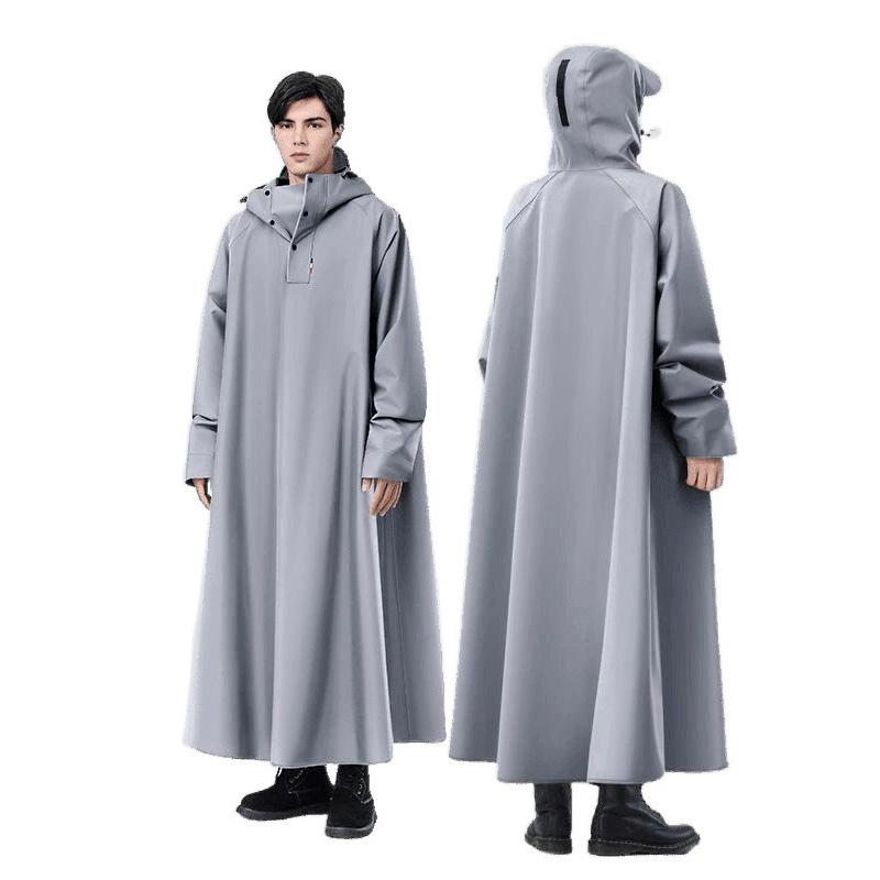 1 шт. Взрослый водонепроницаемый дождевик для мужчин и женщин, цельный утолщенный дождевой плащ-пончо для электромобиля, мотоциклетный дождевик