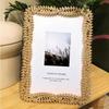 New 6/7inches Metal Picture Frames for picture gold portafoto for room desktop decoration
