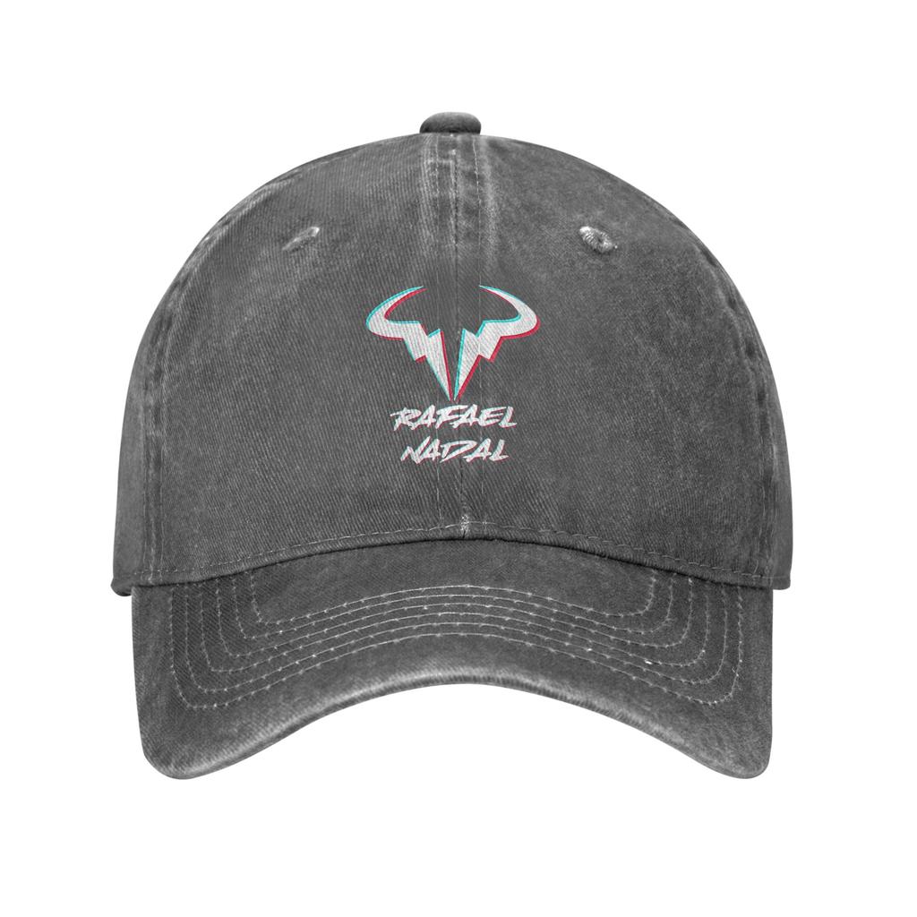 Rafa Baseball Cap Sun  Outdoor Gym Wholesale Washed Trucker Hat UnisexTeens Casual Print Baseball Caps
